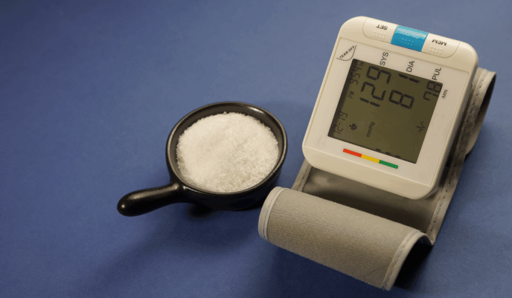 salt intake and blood pressure